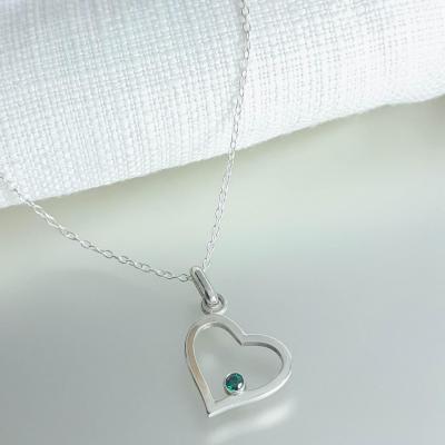 Coeur et son oxyde de zirconium Swarovski